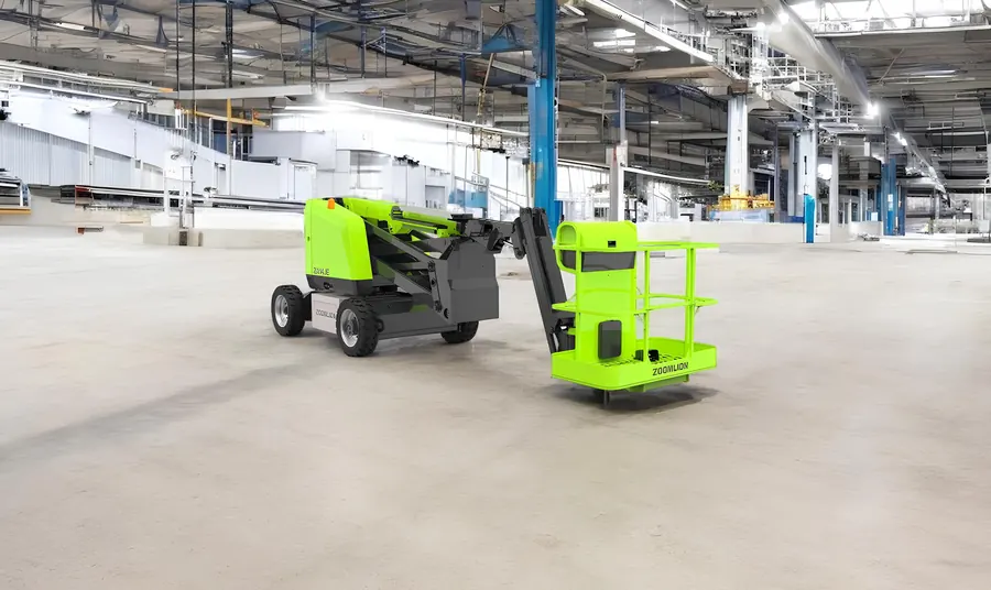 Eklemli platform fabrika içinde